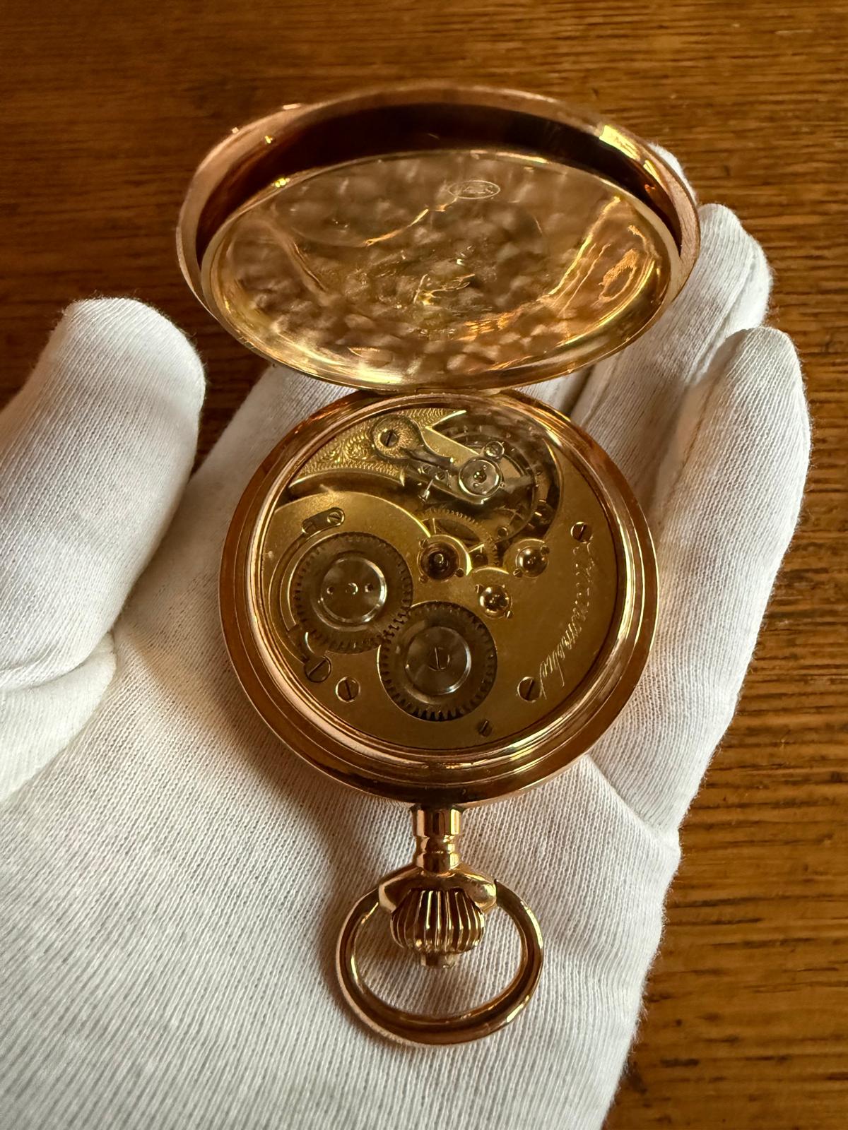 Revision einer Taschenuhr